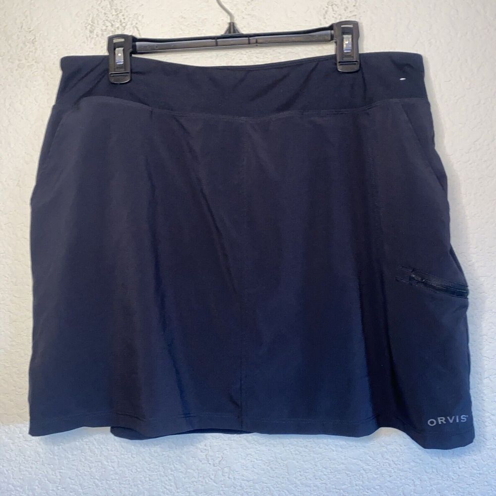 Orvis Black Active Skort XL